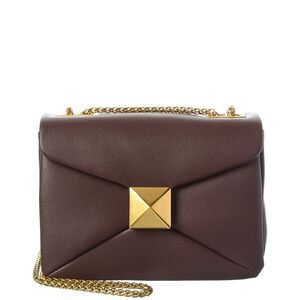 Tiffany & Fred Paris Smooth Leather Shoulder Bag, Brown